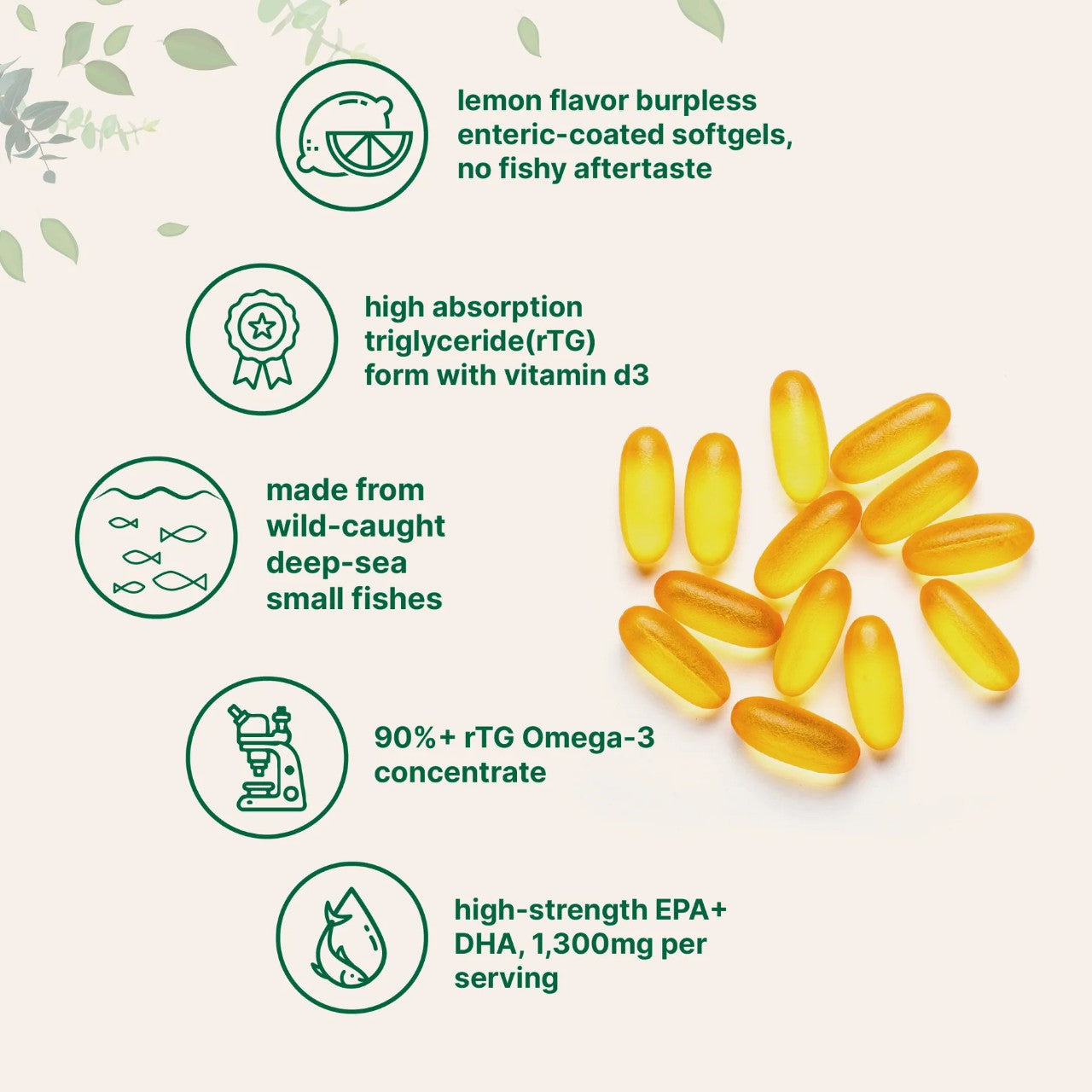 Omega-3 Complex - Reduce Inflammation & Heart Support